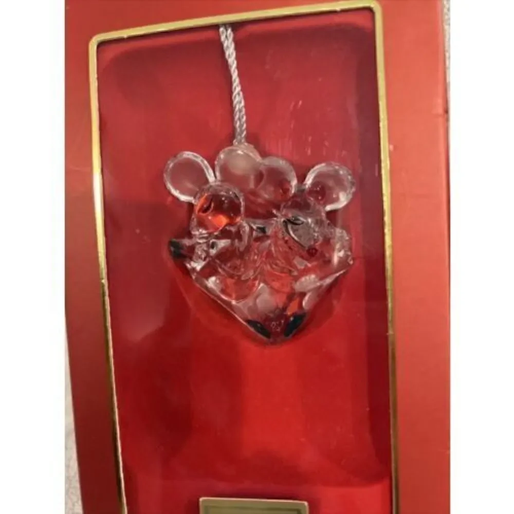 Lenox Bless this Home Mouse Ornament 2007 NIB